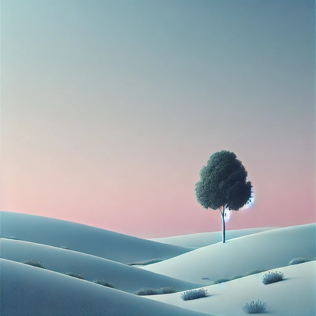 Serenity in Solitude: The Minimalist Landscape