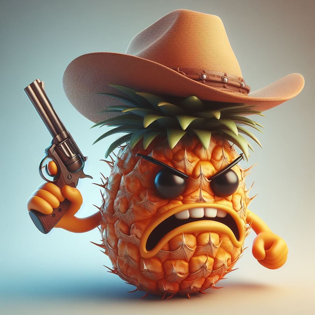 cowboy pineapple