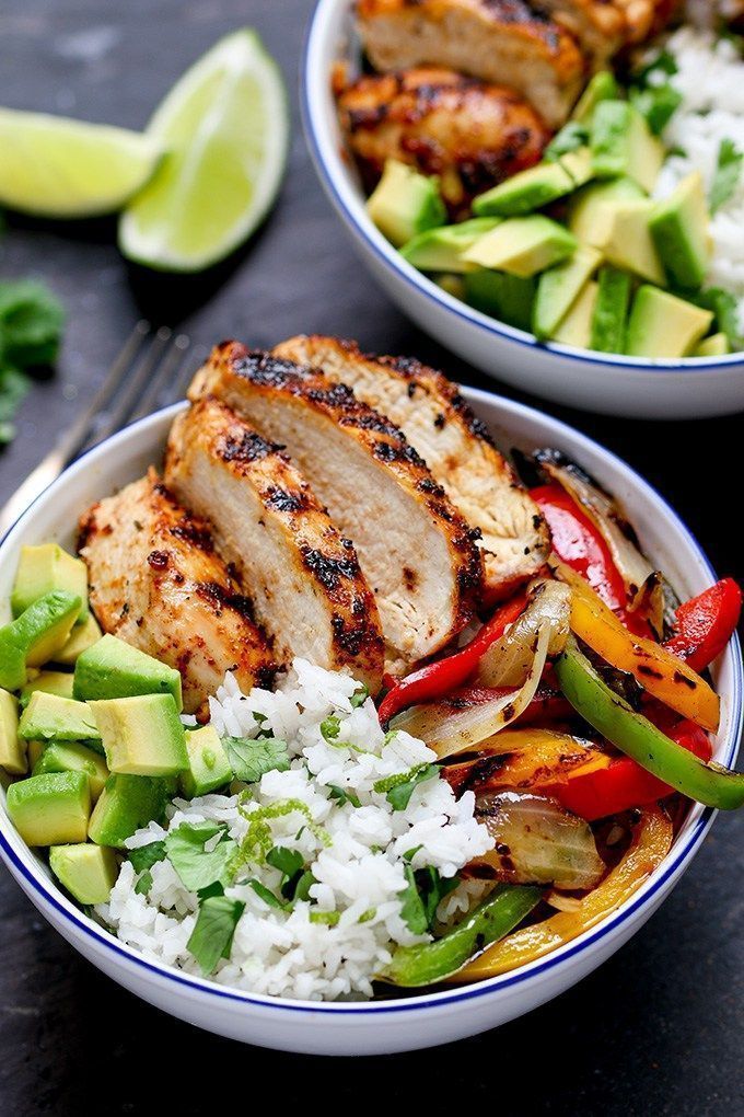 Chicken and lime rice