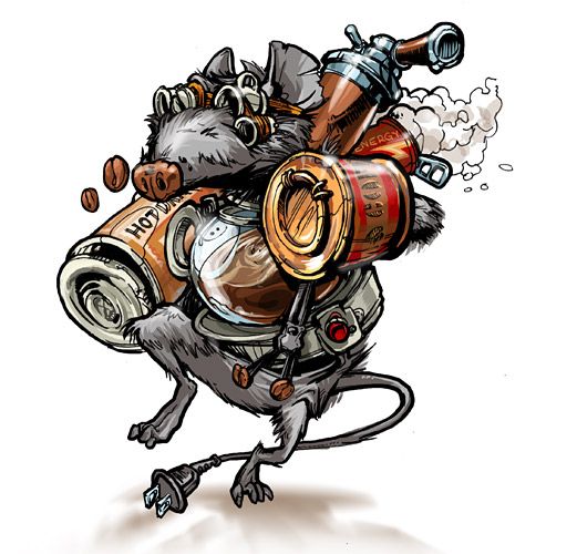 A mouse steeped in an excess of caffeine | MICE.ETH