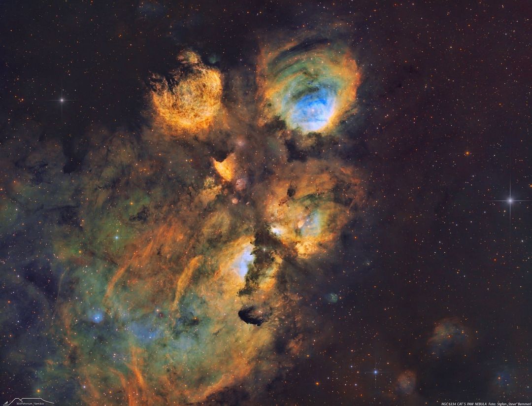 The Cat's Paw Nebula