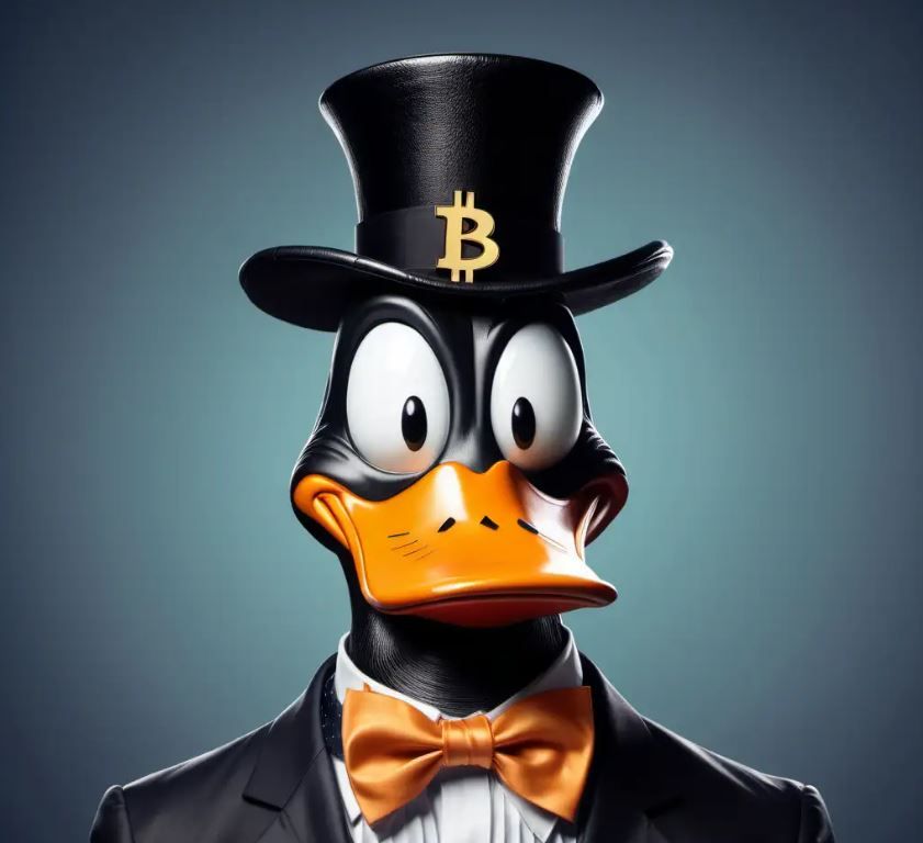 Daffy Duck King of Bitcoin