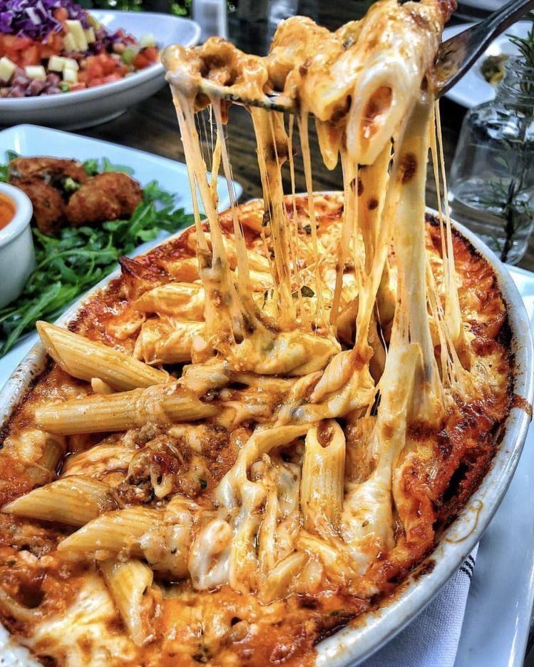 Pasta with cheese