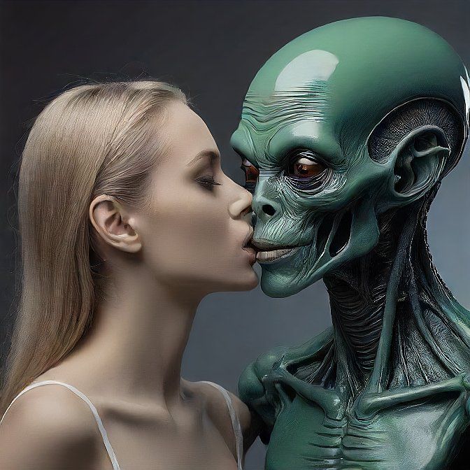 Aliens fall in love