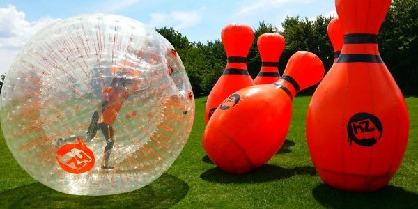 zorb bowling