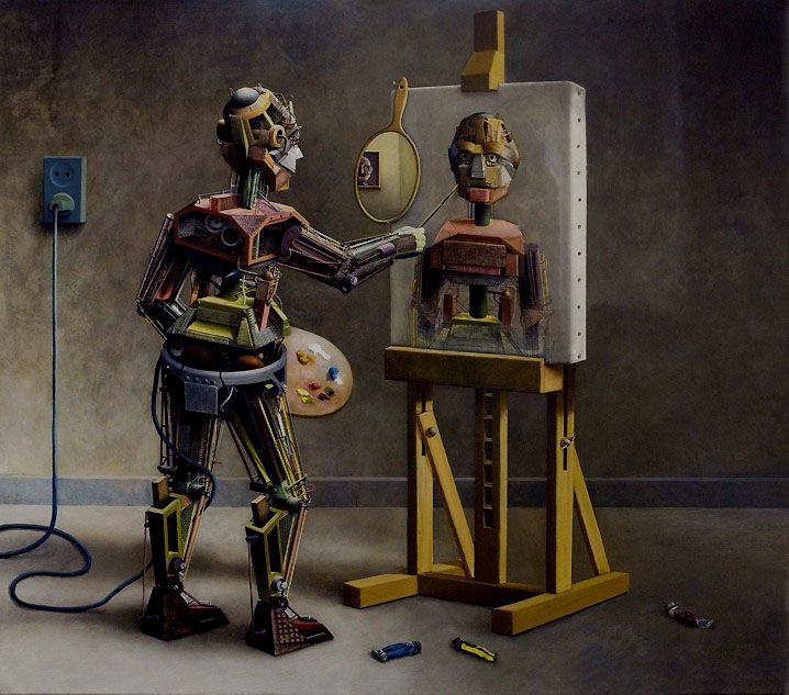 robot painting