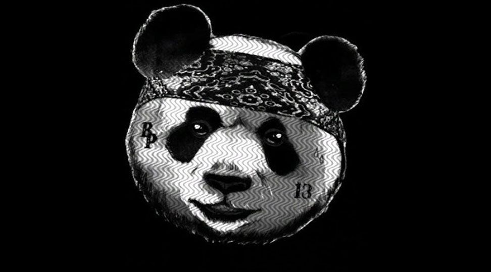 Teddy bear is a rapper, a panda!!!