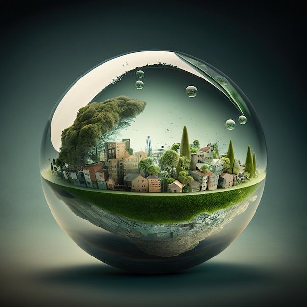 ilustracao-3d-imagem-de-uma-paisagem-urbana-moderna-dentro-de-uma-esfera-de-vidro_741212-83