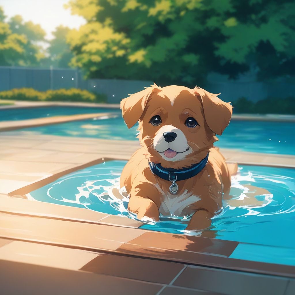 Swiming Puppy $ENJOY