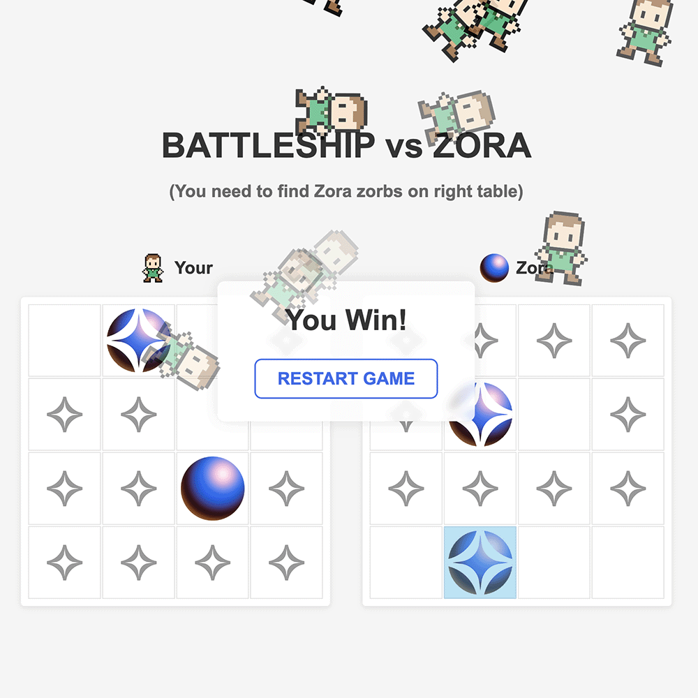 Battleship vs Zora