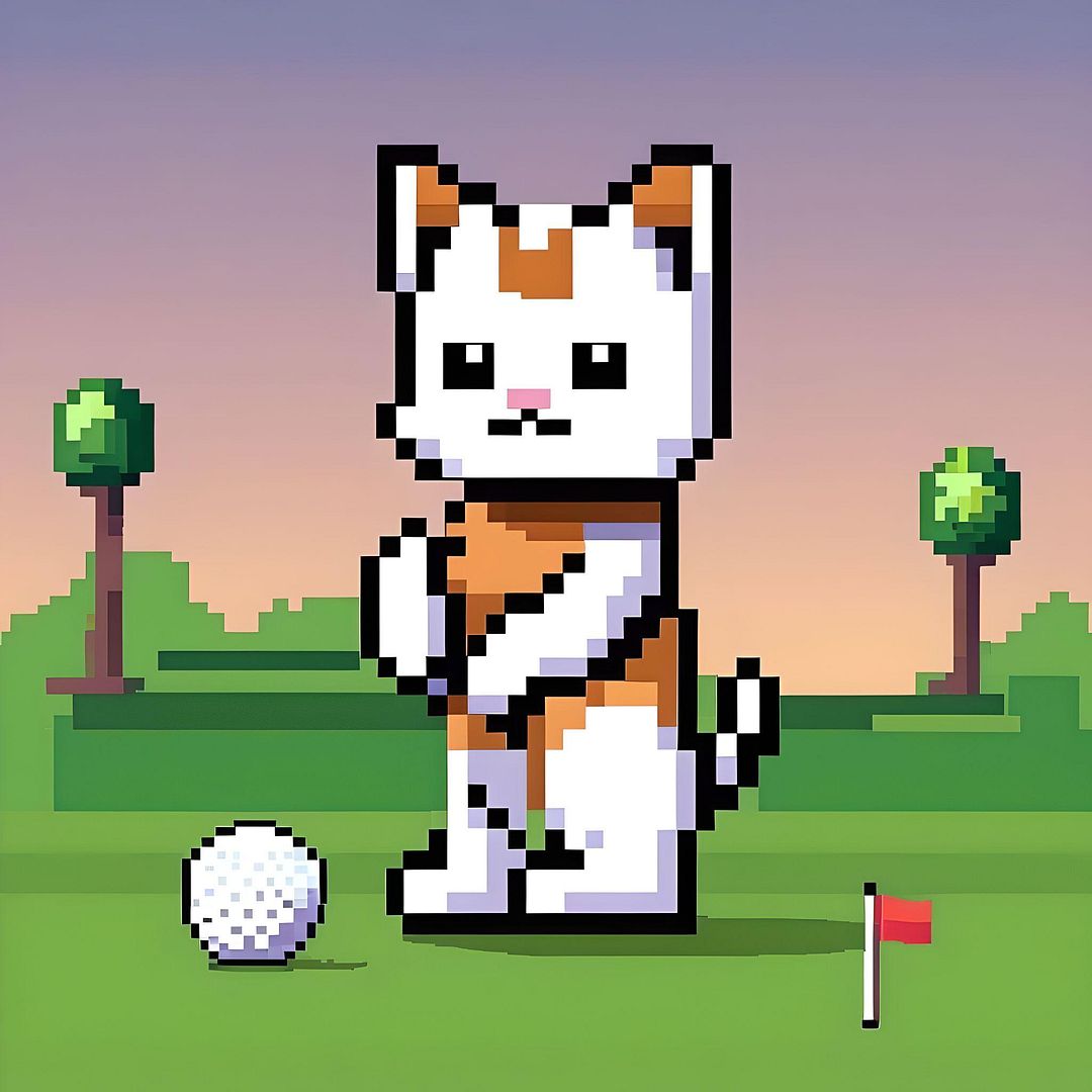 Pixel cat