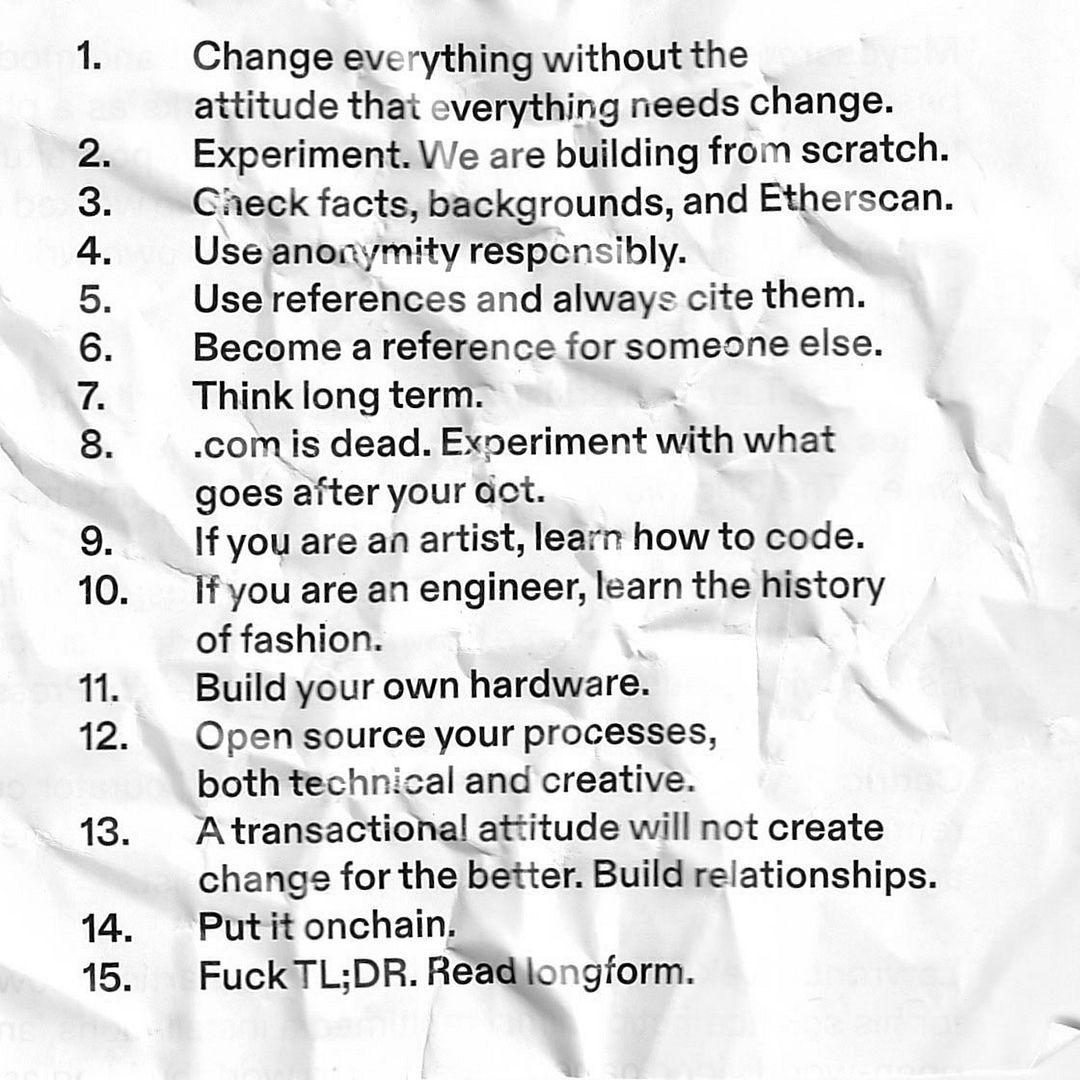 ZINE - A Manifesto