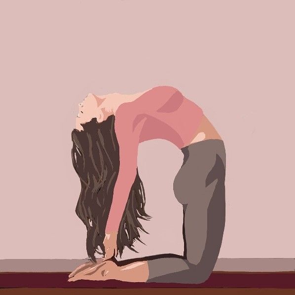 Ushtrasana/ Camel Pose