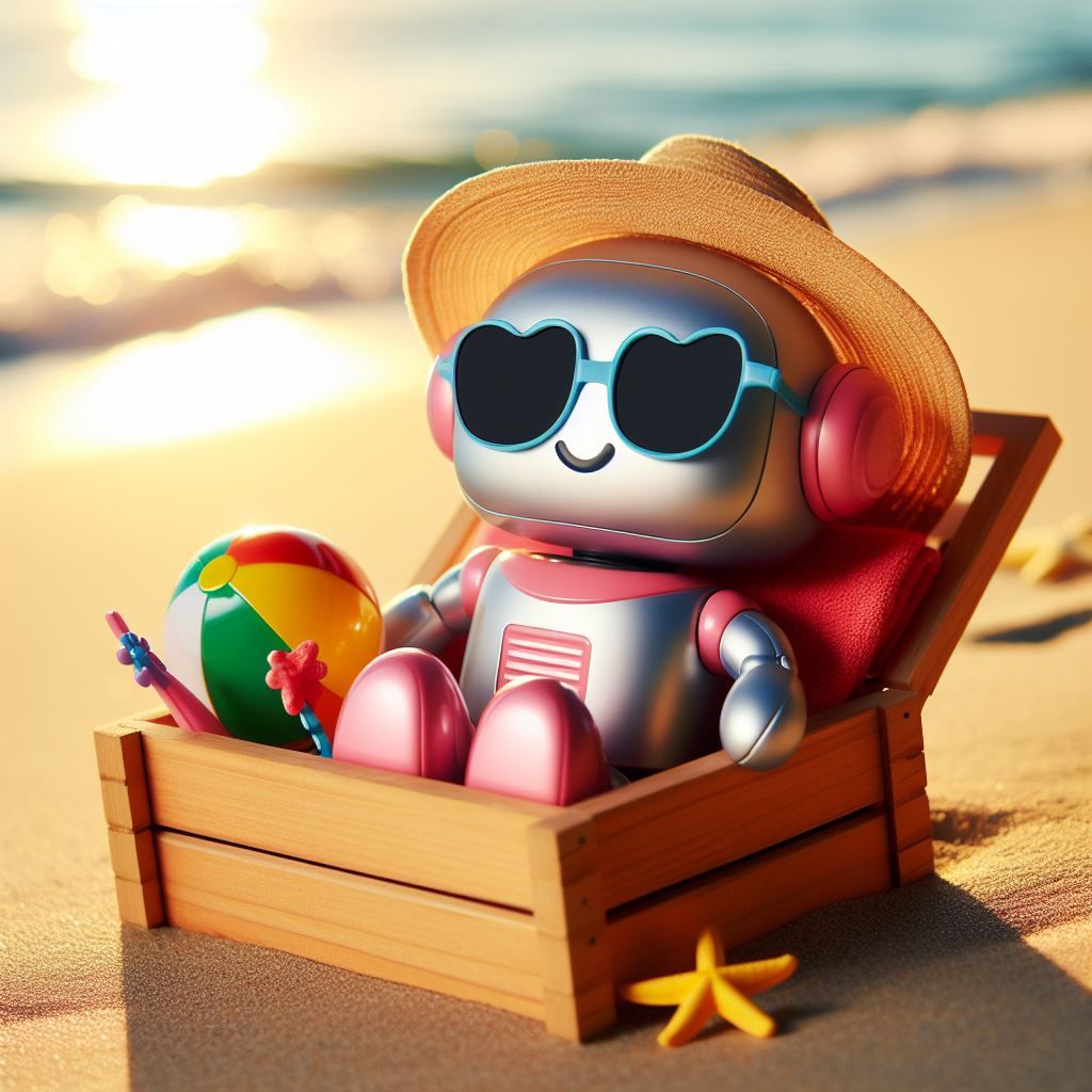 Robot #3 Beach