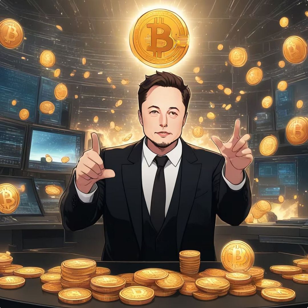 Musk cheers on Bitcoin