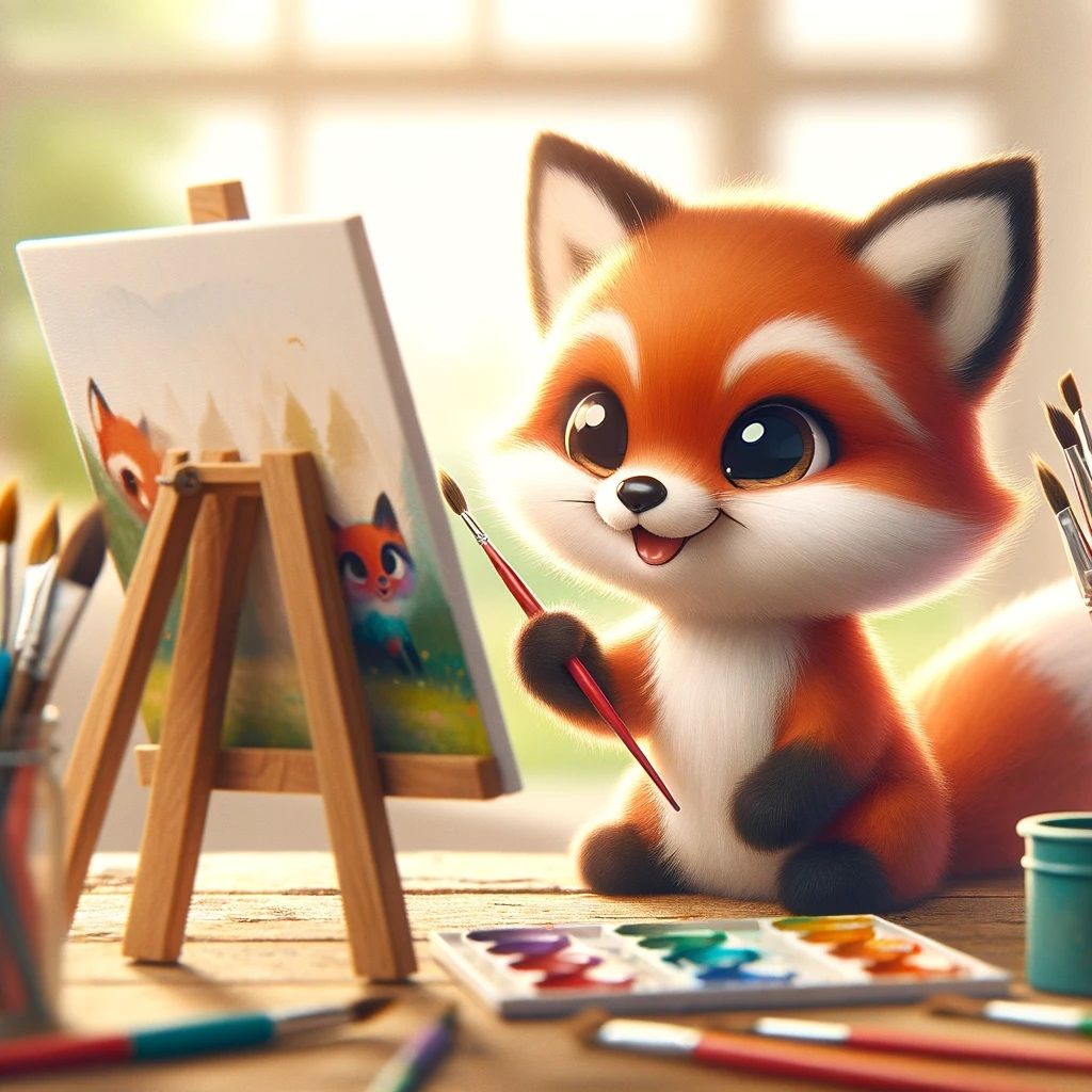 Painting Foxy