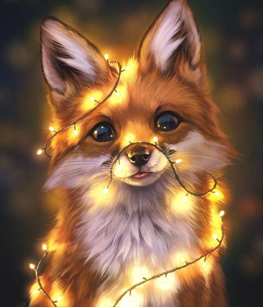 Christmas fox