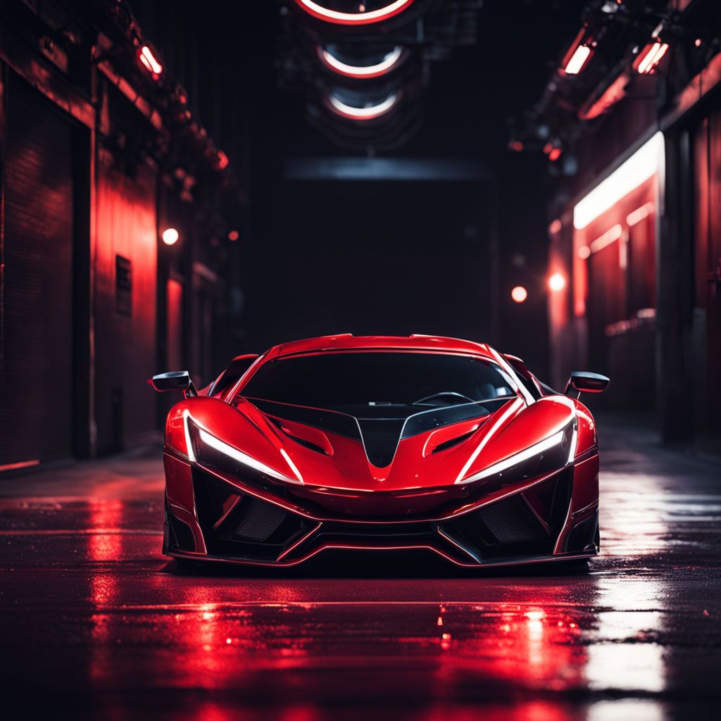 a-glowing-red-supercar