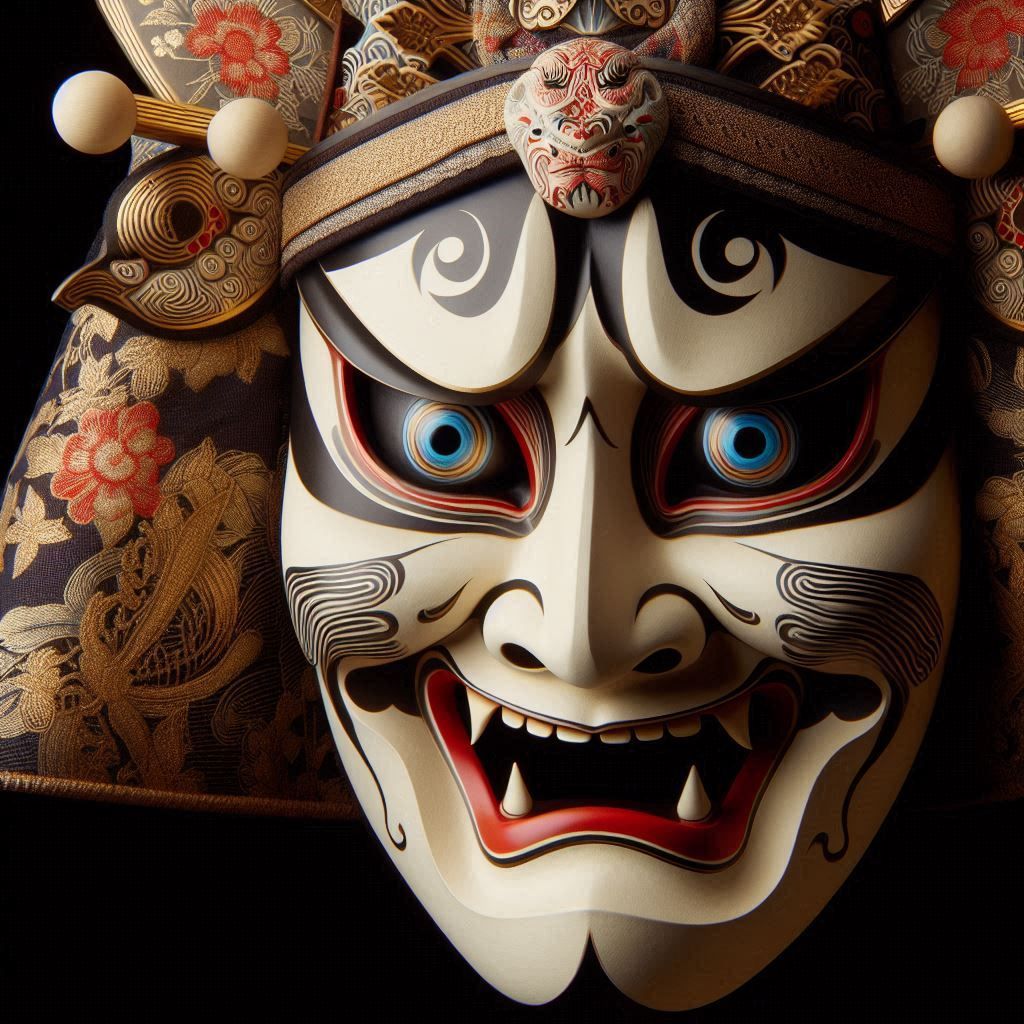 Japanese Noh Masks