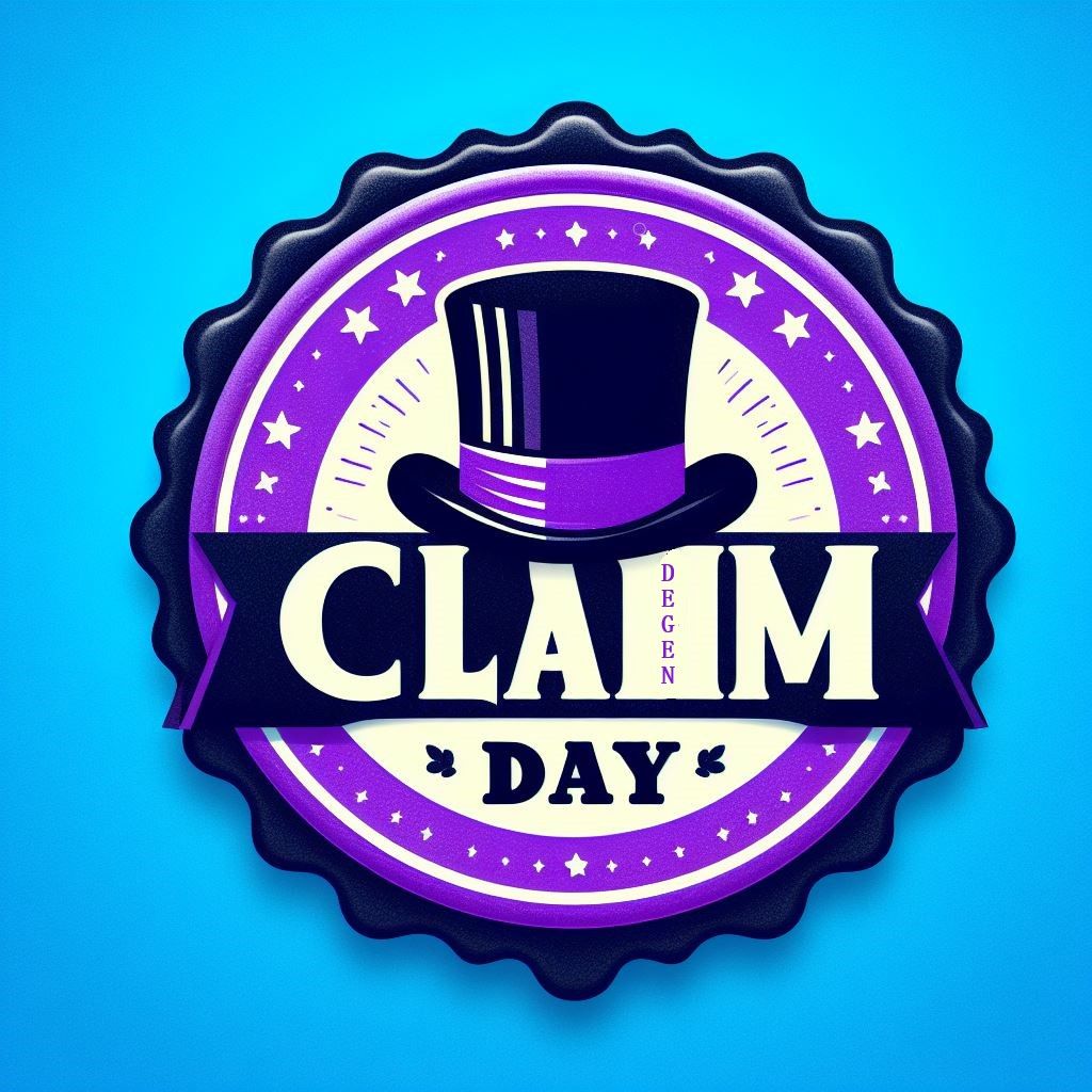 Happy claim day!