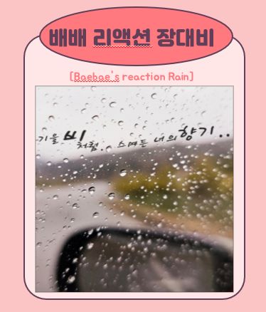 BaeBae reaction Rain