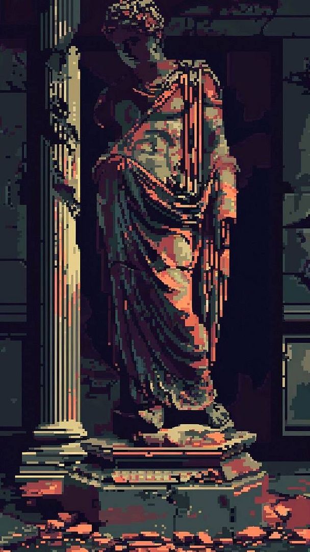 pixel statues 2