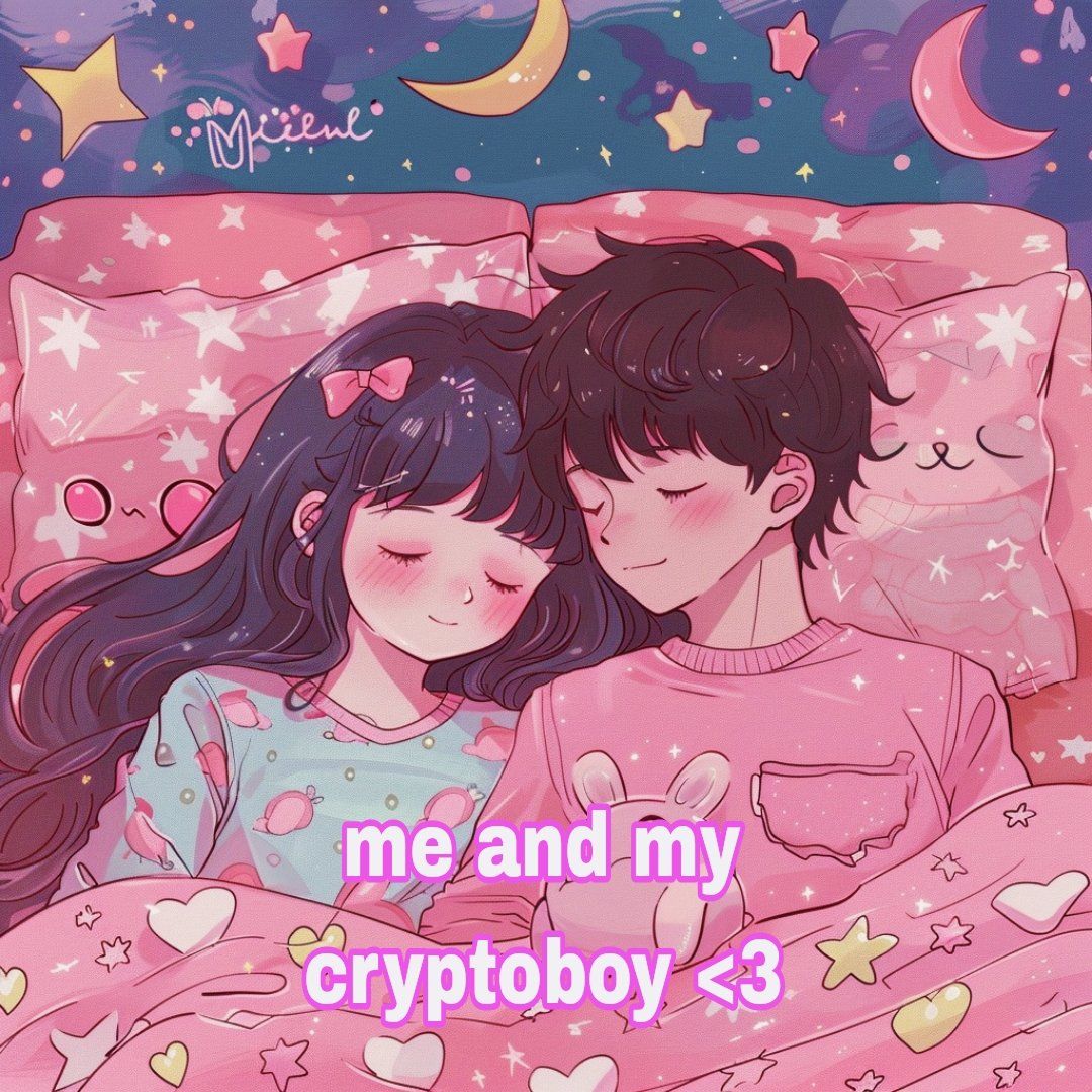 me and my cryptoboy <3