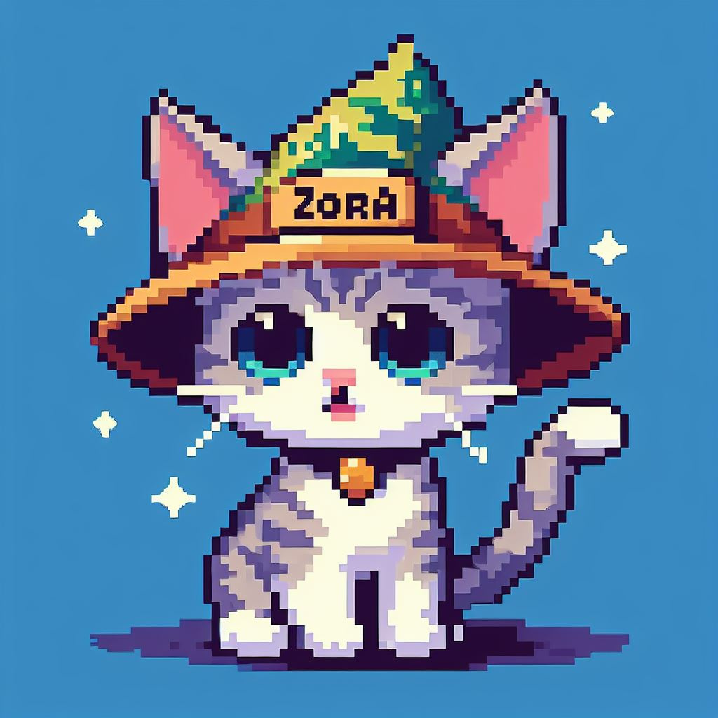 ZORA PIXEL CAT #3