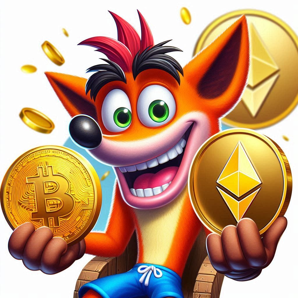 crash holding crypto!