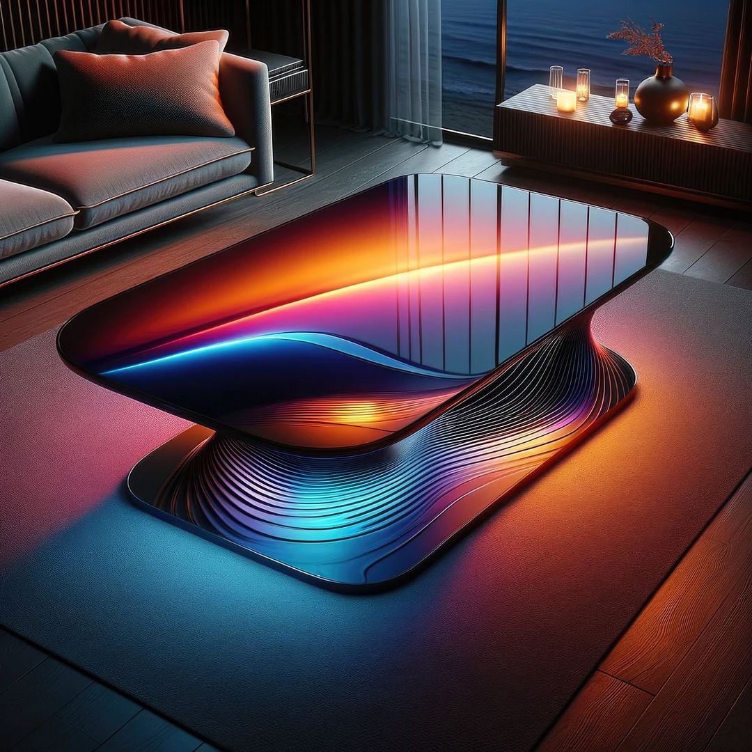 Neon table