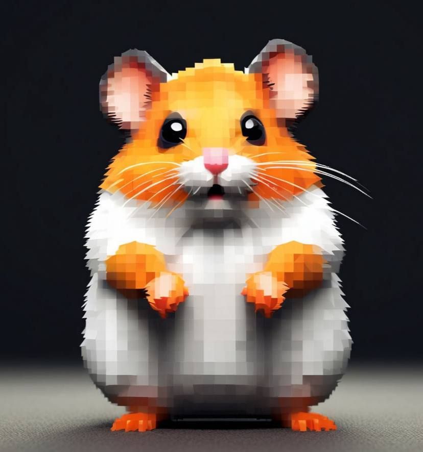 Cute hamster