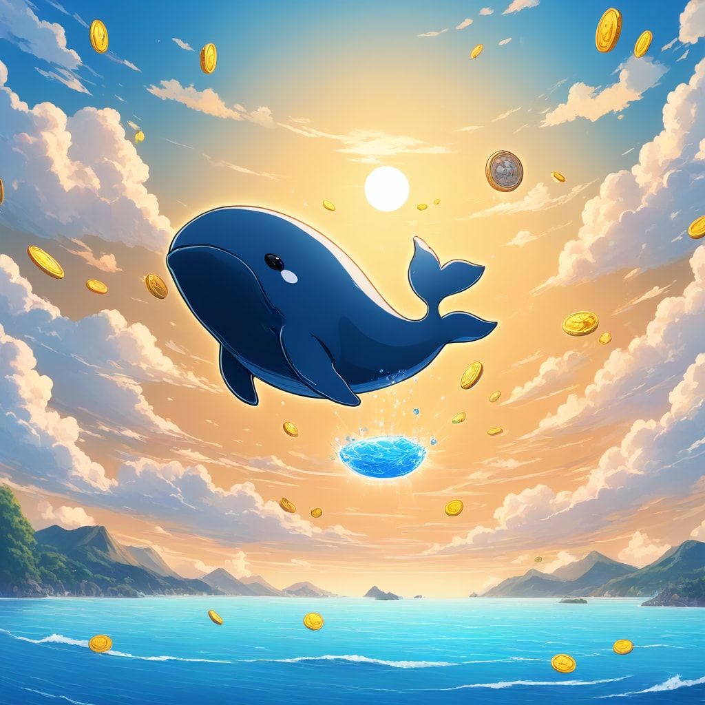 Whale make infinity of Enjoy(무한 엔조이 민팅 고래)