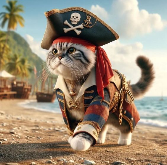 pirate cat