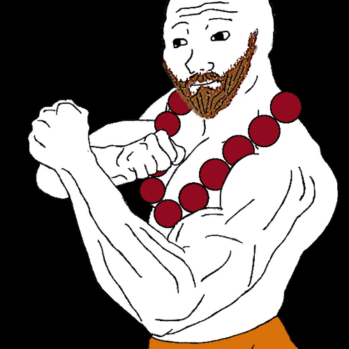 wojak island beads necklace