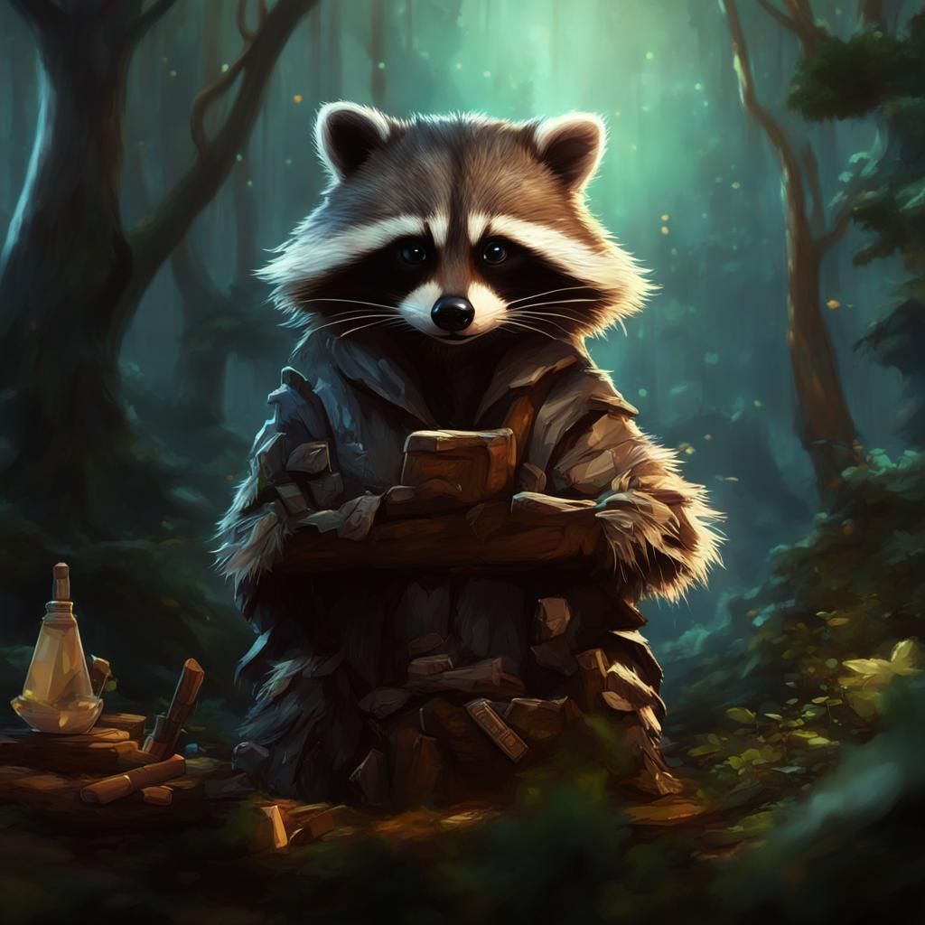 Sacred Raccoon