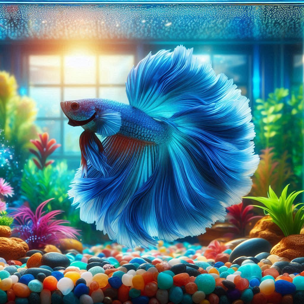 my blue fish