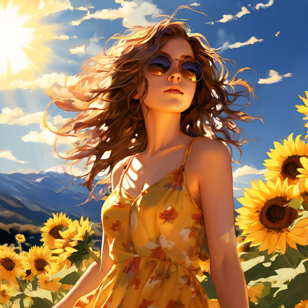 anime-style-illustration-young-woman-basking-in-the-glow-of-a-golden-afternoon-sunbeams-dappling-h