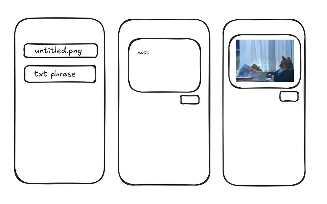 my product mock ups are getting uglier but the ideas are getting better