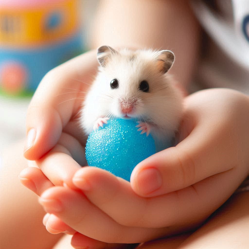 hamster enjoy