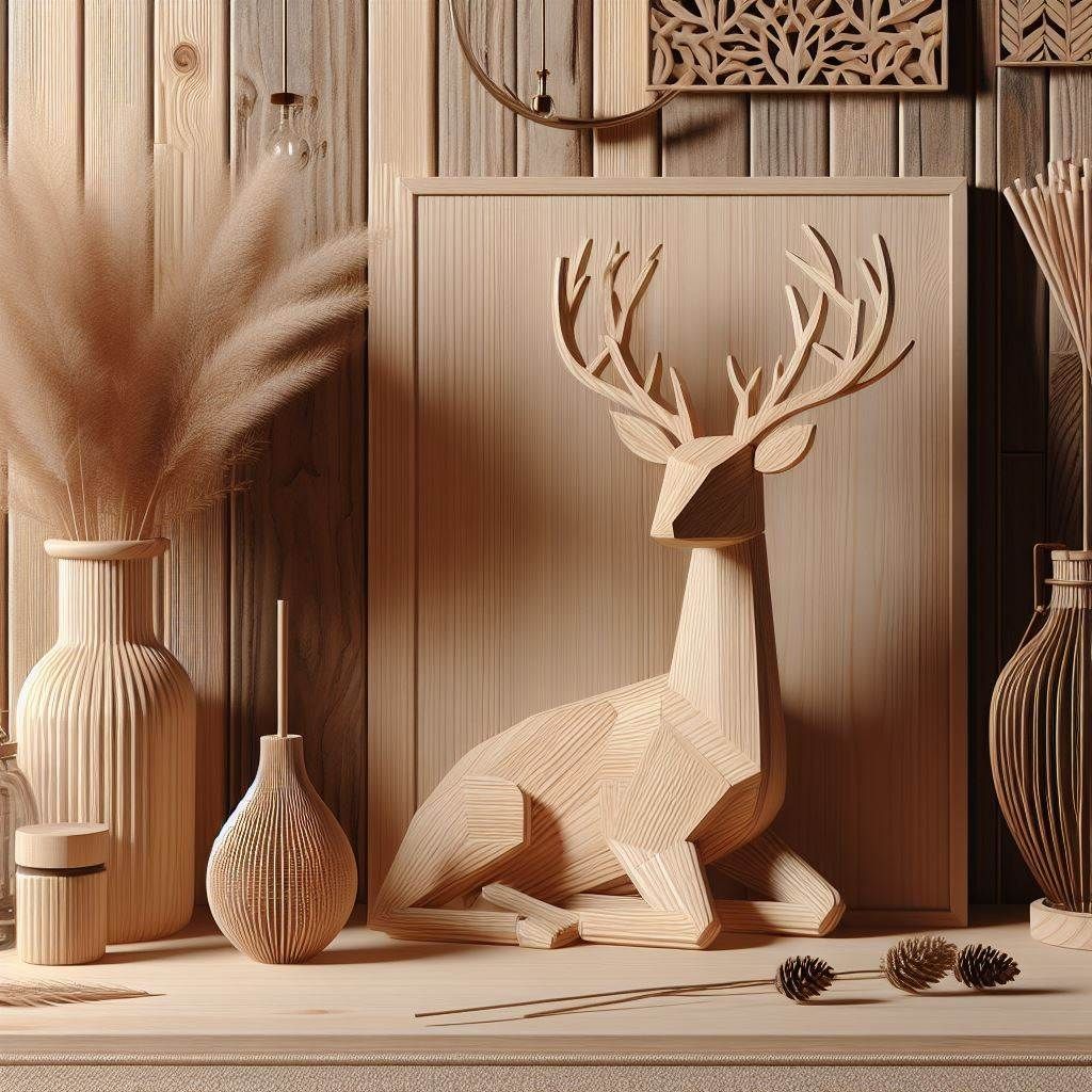 WOODEN DEER