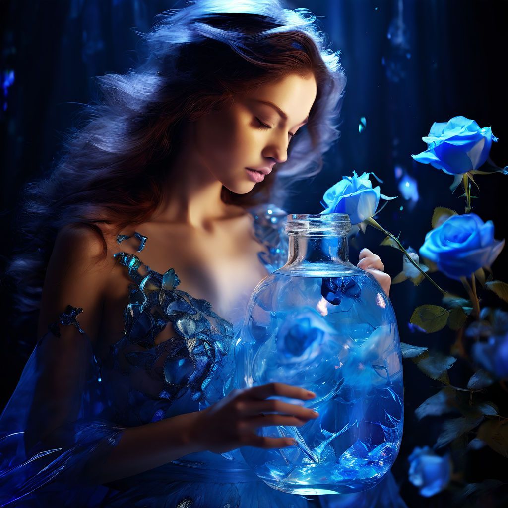 Blue Rose Perfume No.1