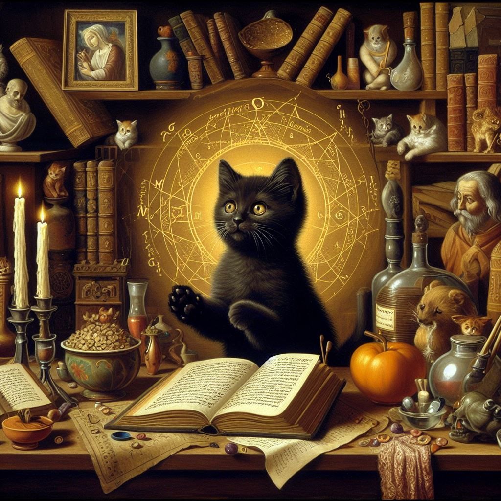 🕯️🐈‍⬛🔮