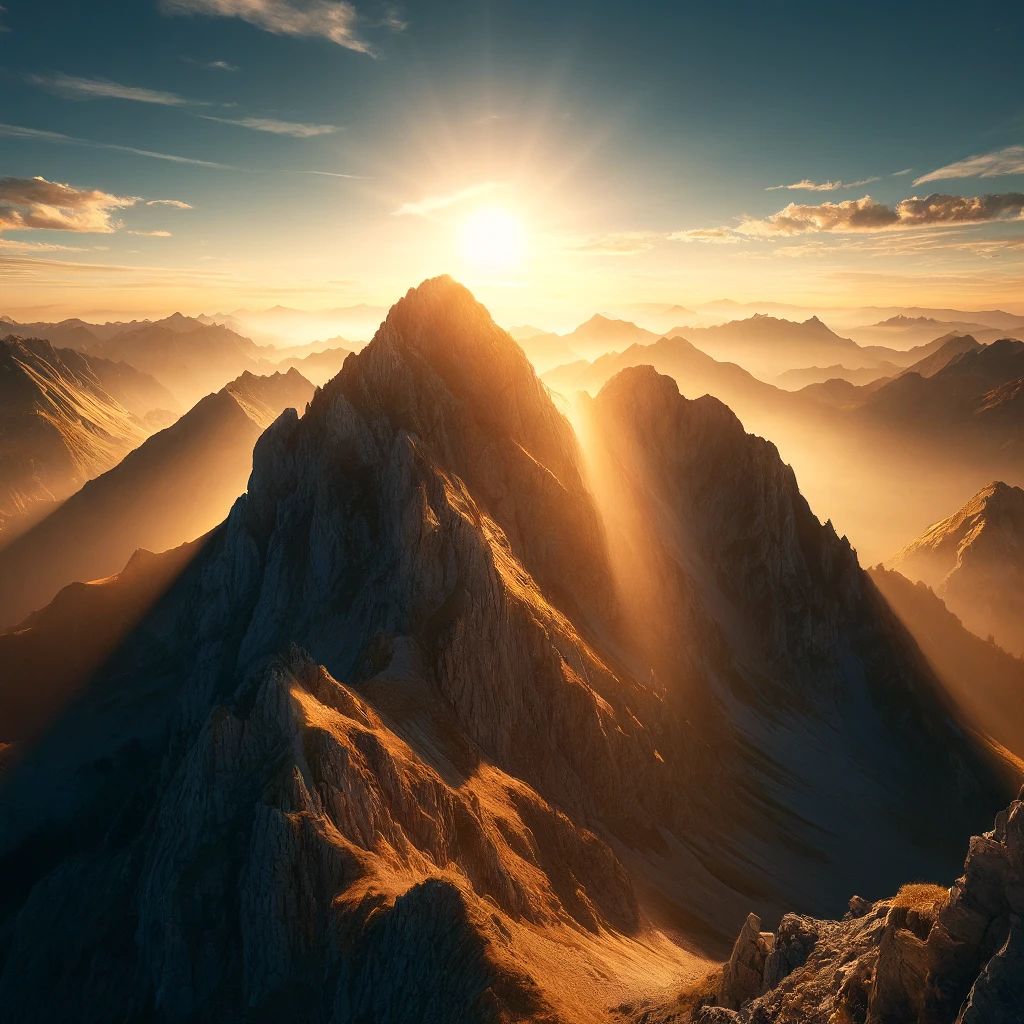 Mountain SUNSET