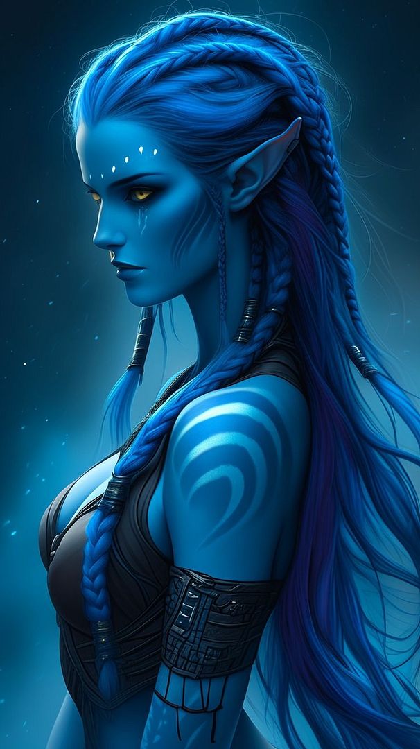 Elf female (BLUE)