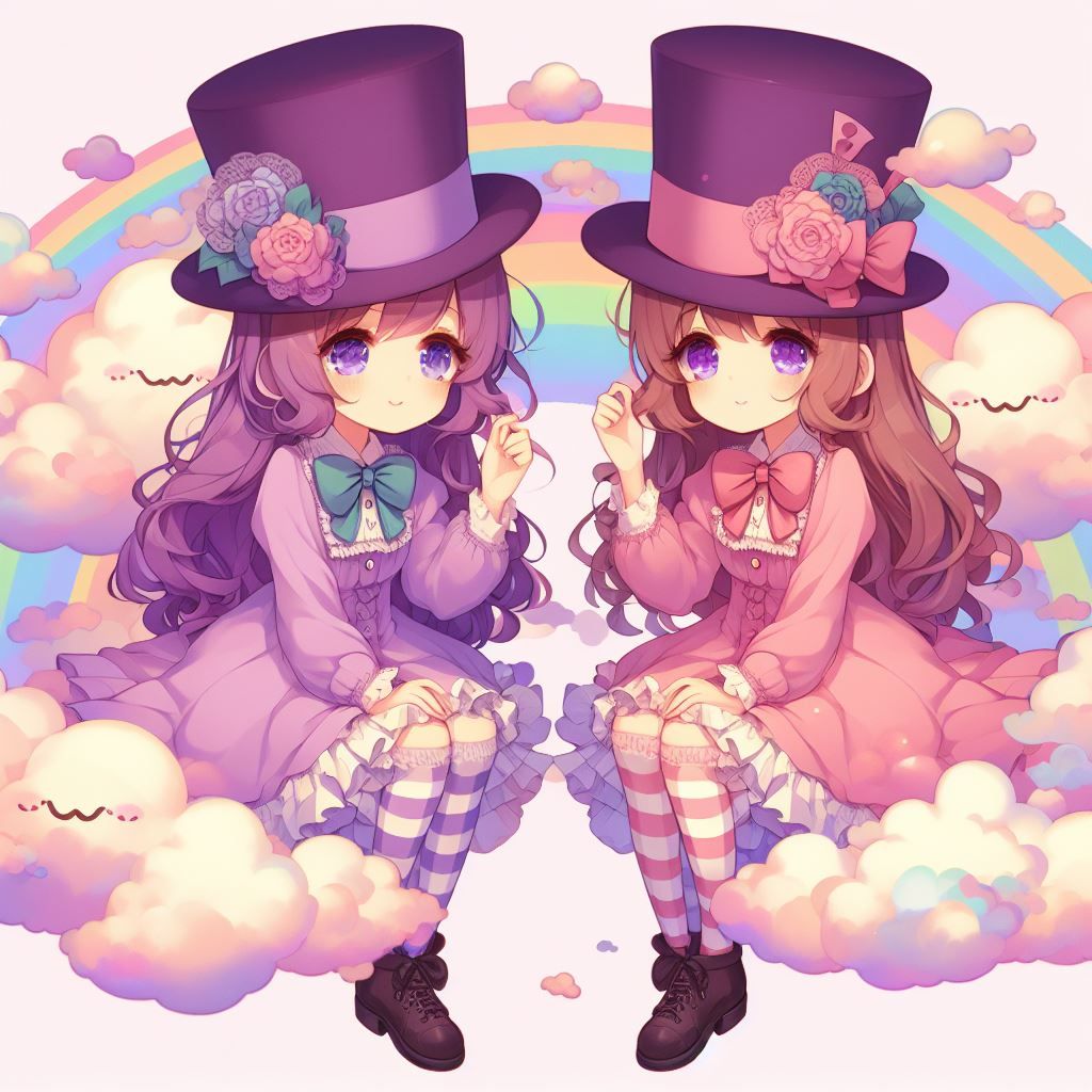 Rainbow sisters