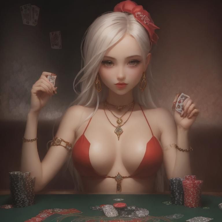 Poker girl