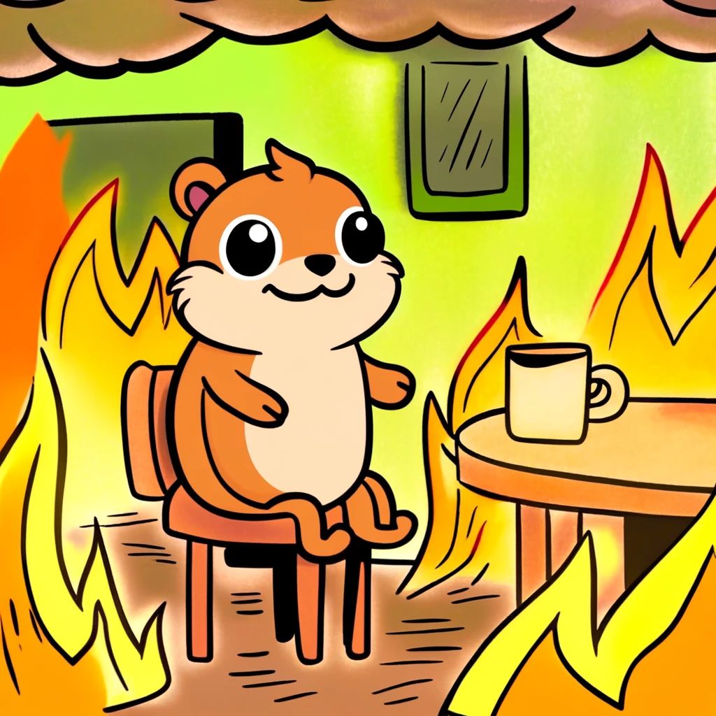 This is fine - Chipmunk