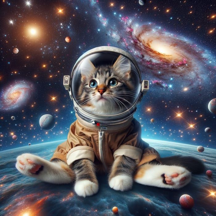 Cat in space