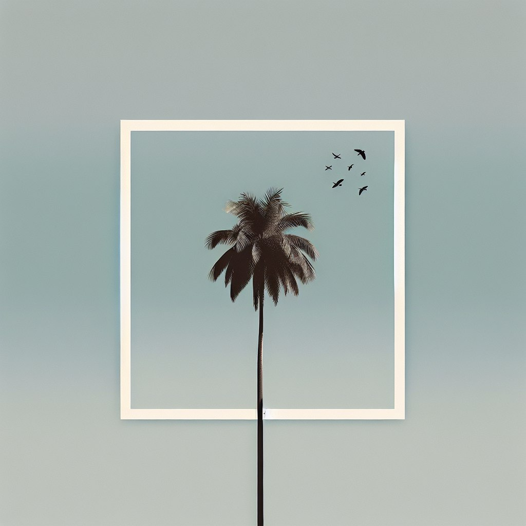 Palm in minimalism