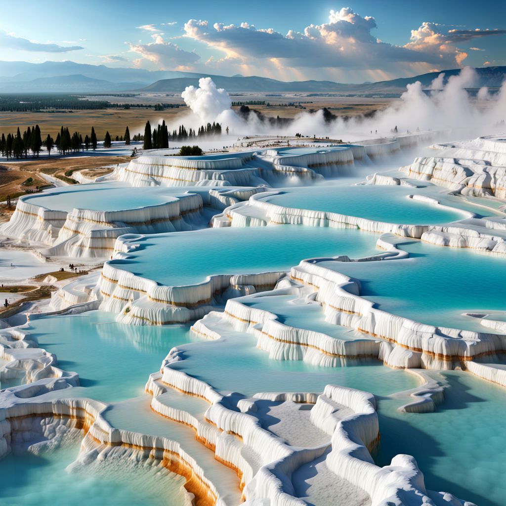 Pamukkale thermal pools